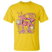 Seven Years Old Birthday Girl T Shirt I Was 6 Now I Am 7 - Wonder Print Shop