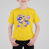 Funny Galaxy Space Birthday T Shirt For Kid I Was Six Now I Am Seven - Wonder Print Shop