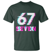 Glitch Optical Illusion Six Seven Meme T Shirt Gen Alpha Slang Gift - Wonder Print Shop