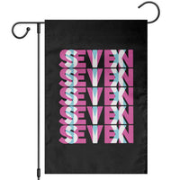 Six Seven Glitch Optical Illusion Meme Garden Flag Funny Gen Z Alpha Gift - Wonder Print Shop