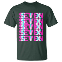 Six Seven Glitch Optical Illusion Meme T Shirt Funny Gen Z Alpha Gift - Wonder Print Shop
