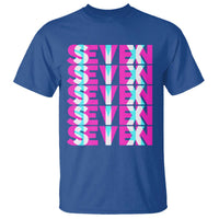 Six Seven Glitch Optical Illusion Meme T Shirt Funny Gen Z Alpha Gift - Wonder Print Shop