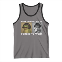 Funny Frog Meme Tank Top Dilly Dally Lock In Meme