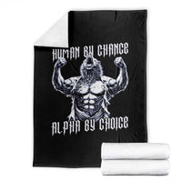 Funny Cringe Werewolf Memes Throw Blanket Human By Chance Alpha By Choice