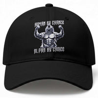 Funny Cringe Werewolf Memes Baseball Cap Human By Chance Alpha By Choice