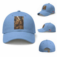 Funny Selfie Doll Meme Baseball Cap Aesthetic Doll Face Graphic