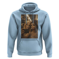 Funny Selfie Doll Meme Hoodie Aesthetic Doll Face Graphic