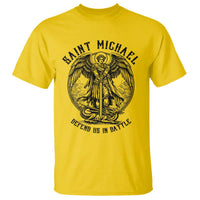 Saint Michael Heavenly Warrior T Shirt Defend Us In Battle