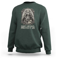 St Michael The Archangel Protect Us Sweatshirt Christian Faith Gift