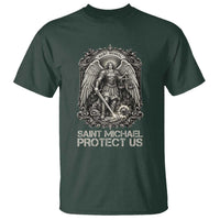 St Michael The Archangel Protect Us T Shirt Christian Faith Gift