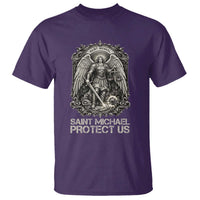 St Michael The Archangel Protect Us T Shirt Christian Faith Gift