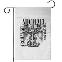 Saint Michael Archangel Defende Nos In Proelio Garden Flag Christian Faith Gift