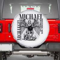 Saint Michael Archangel Defende Nos In Proelio Spare Tire Cover Christian Faith Gift