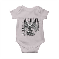 Saint Michael Archangel Defende Nos In Proelio Baby Onesie Christian Faith Gift
