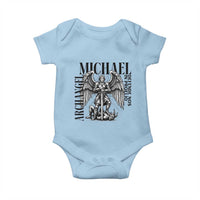 Saint Michael Archangel Defende Nos In Proelio Baby Onesie Christian Faith Gift