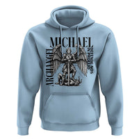 Saint Michael Archangel Defende Nos In Proelio Hoodie Christian Faith Gift