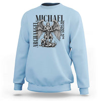 Saint Michael Archangel Defende Nos In Proelio Sweatshirt Christian Faith Gift
