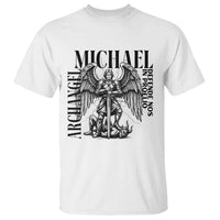 Saint Michael Archangel Defende Nos In Proelio T Shirt Christian Faith Gift