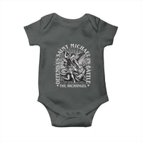 Saint Michael Defend Us In Battle Baby Onesie Catholic Protection Gift