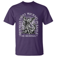 Saint Michael Defend Us In Battle T Shirt Catholic Protection Gift