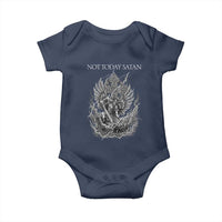 Not Today Satan Baby Onesie Saint Michael Fights Evil