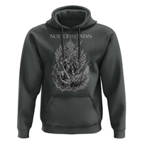 Not Today Satan Hoodie Saint Michael Fights Evil