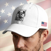 Funny Saint Michael Defeating Satan Baseball Cap Not Today Satan