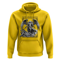 Funny Saint Michael Defeating Satan Hoodie Not Today Satan