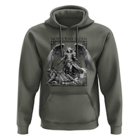Funny Saint Michael Defeating Satan Hoodie Not Today Satan