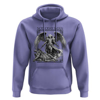 Funny Saint Michael Defeating Satan Hoodie Not Today Satan