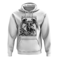 Funny Saint Michael Defeating Satan Hoodie Not Today Satan