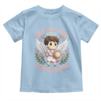 This Girl Loves Saint Michael Toddler T Shirt Religious Faith Gift