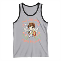 This Girl Loves Saint Michael Tank Top Catholic Faith Gift