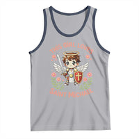 This Girl Loves Saint Michael Tank Top Catholic Faith Gift