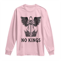 No Kings Long Sleeve Shirt St Michael Archangel Victory Over Tyranny