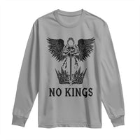 No Kings Long Sleeve Shirt St Michael Archangel Victory Over Tyranny