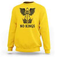 No Kings Sweatshirt St Michael Archangel Victory Over Tyranny