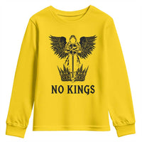 No Kings Youth Sweatshirt St Michael Archangel Victory Over Tyranny