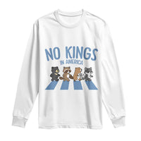 Funny No Kings Cute Forest Animals Long Sleeve Shirt Gift For Animal Lovers