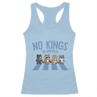 Funny No Kings Cute Forest Animals Racerback Tank Top Gift For Animal Lovers