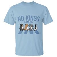 Funny Political No Kings In America T Shirt Gift For Animal Lovers