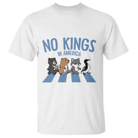 Funny Political No Kings In America T Shirt Gift For Animal Lovers