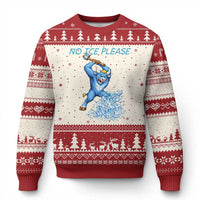 No Ice Please Ugly Christmas Sweater Funny Babe The Blue Ox Minnesota Folklore