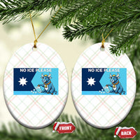 Funny Political Folklore Babe The Blue Ox Ceramic Ornament No Ice Please