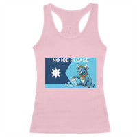 Funny Political Folklore Babe The Blue Ox Racerback Tank Top No Ice Please