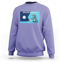 Funny Political Folklore Babe The Blue Ox Sweatshirt No Ice Please