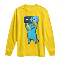 Funny Minnesota Folklore Babe The Blue Ox Long Sleeve Shirt Ice Out