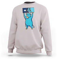 Funny Minnesota Folklore Babe The Blue Ox Sweatshirt Ice Out
