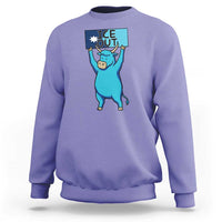 Funny Minnesota Folklore Babe The Blue Ox Sweatshirt Ice Out