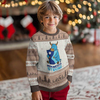 Minnesota Strong Ugly Christmas Sweater Blue Ox Midwest Folklore Heritage